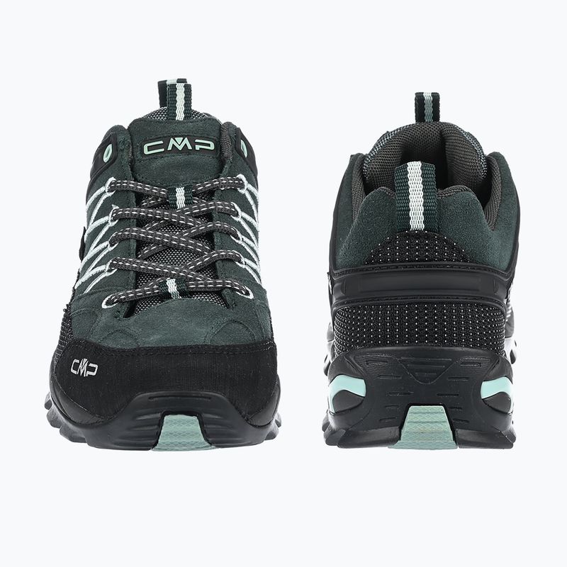 Women's trekking boots CMP Rigel Low Wp trek green/jade 11