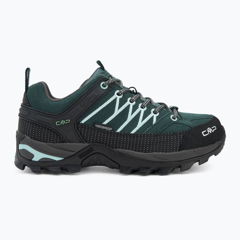 Women's trekking boots CMP Rigel Low Wp trek green/jade 2
