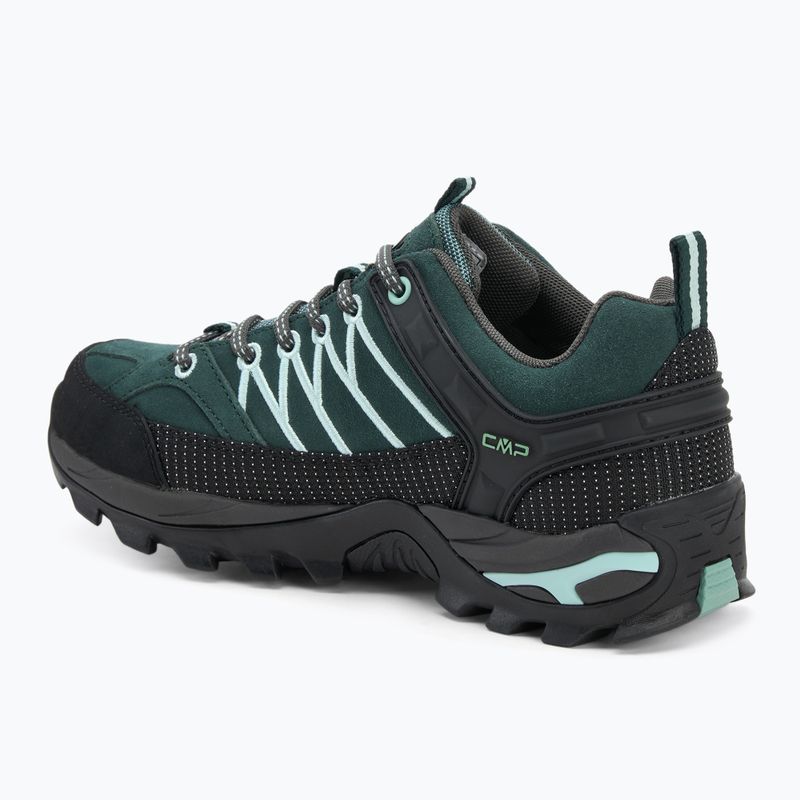 Women's trekking boots CMP Rigel Low Wp trek green/jade 3