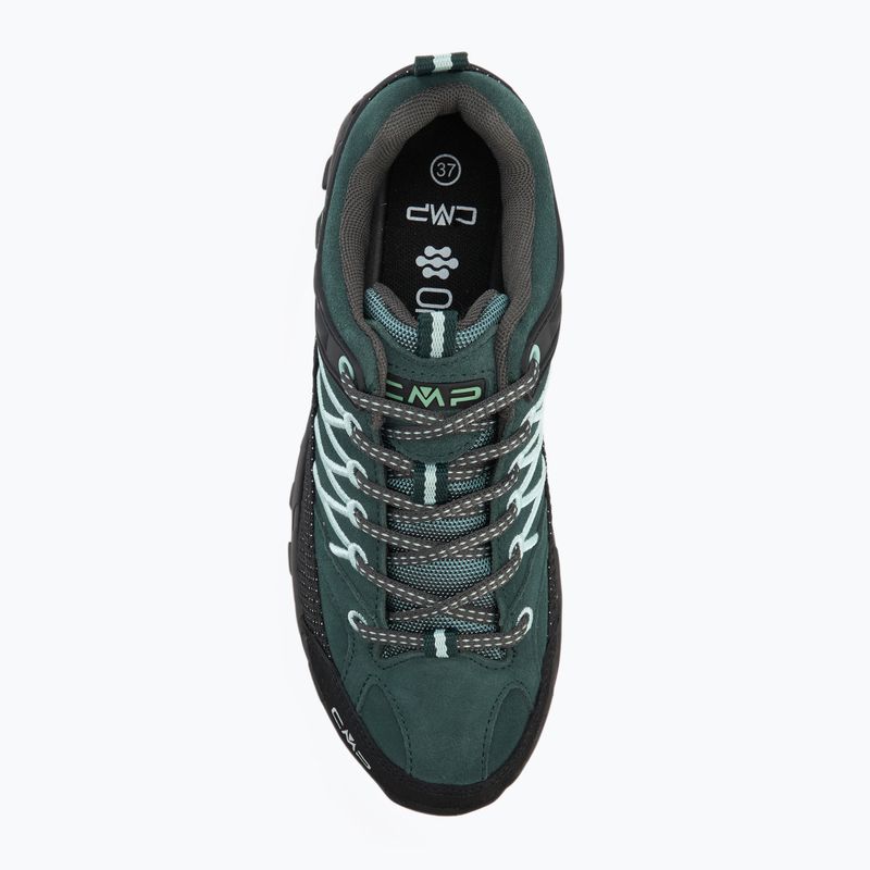 Women's trekking boots CMP Rigel Low Wp trek green/jade 5