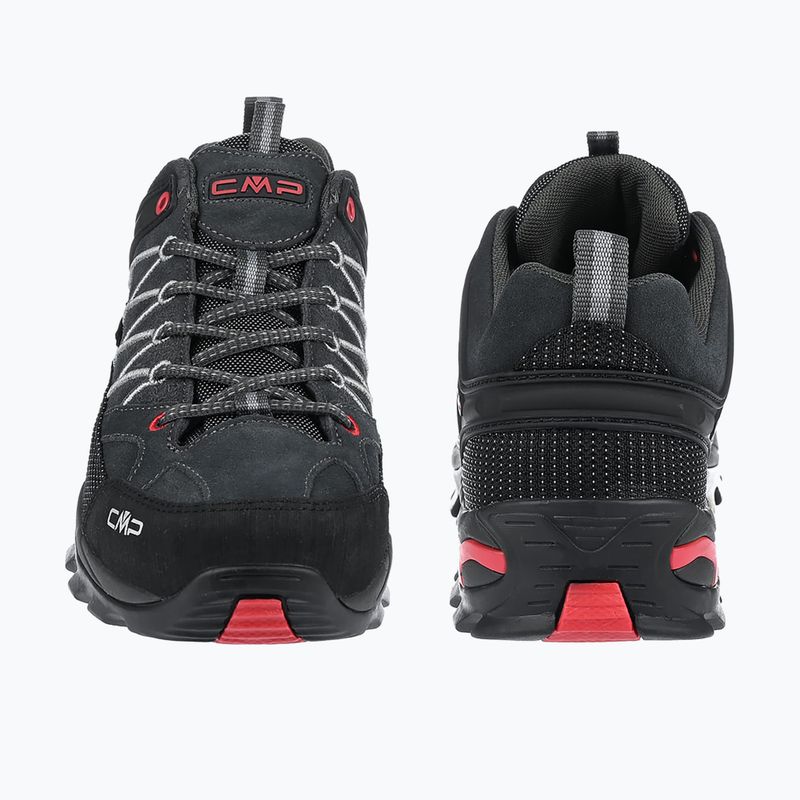 Men's trekking boots CMP Rigel Low titanio/ferrari 4