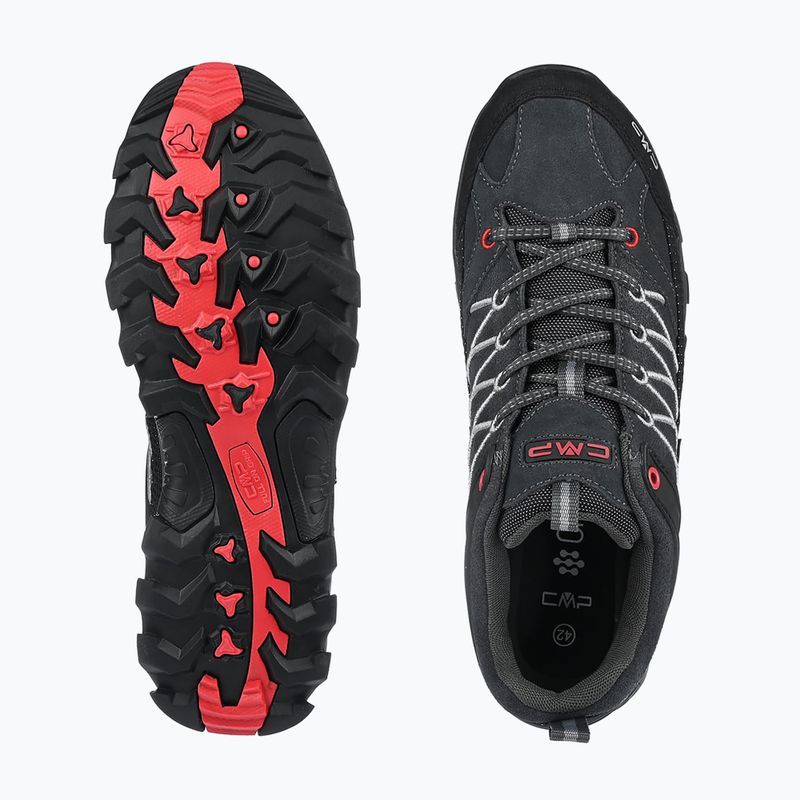 Men's trekking boots CMP Rigel Low titanio/ferrari 5