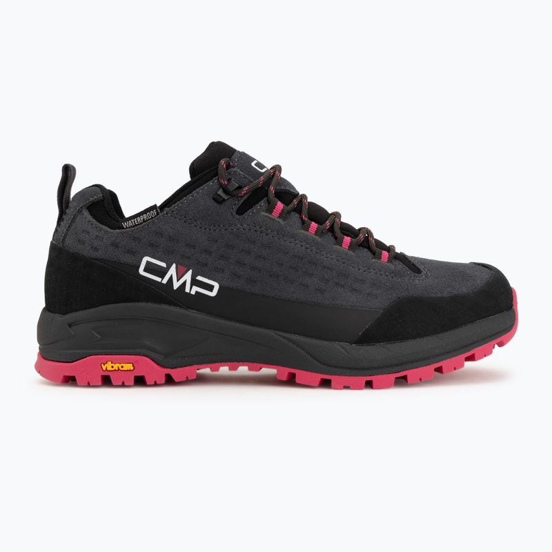 Women's trekking boots CMP Vertyx Low Waterproof grey/fuxia 2