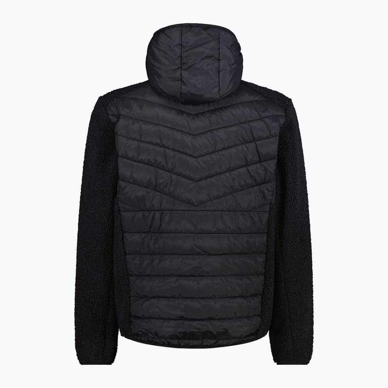 Men's hybrid jacket CMP 34P1817 Hybrid Fix Highloft antracite 2