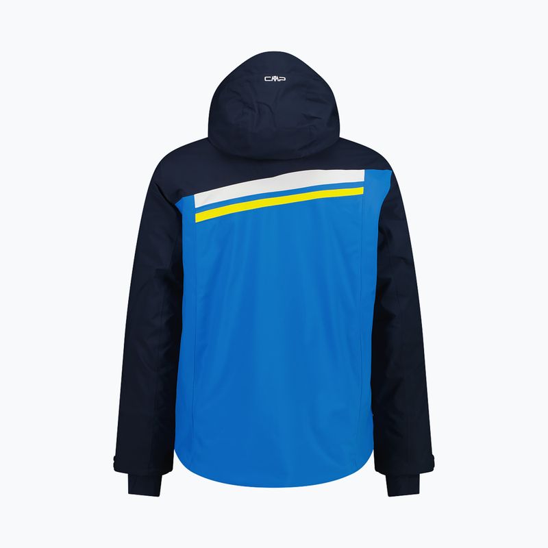 Men's ski jacket CMP 35W0017 Zip Hood royal blue 2