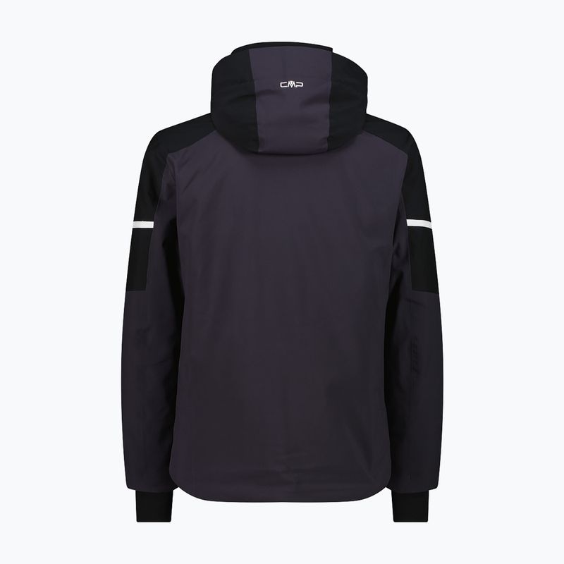 Men's ski jacket CMP 35W0077 Zip Hood antracite 2