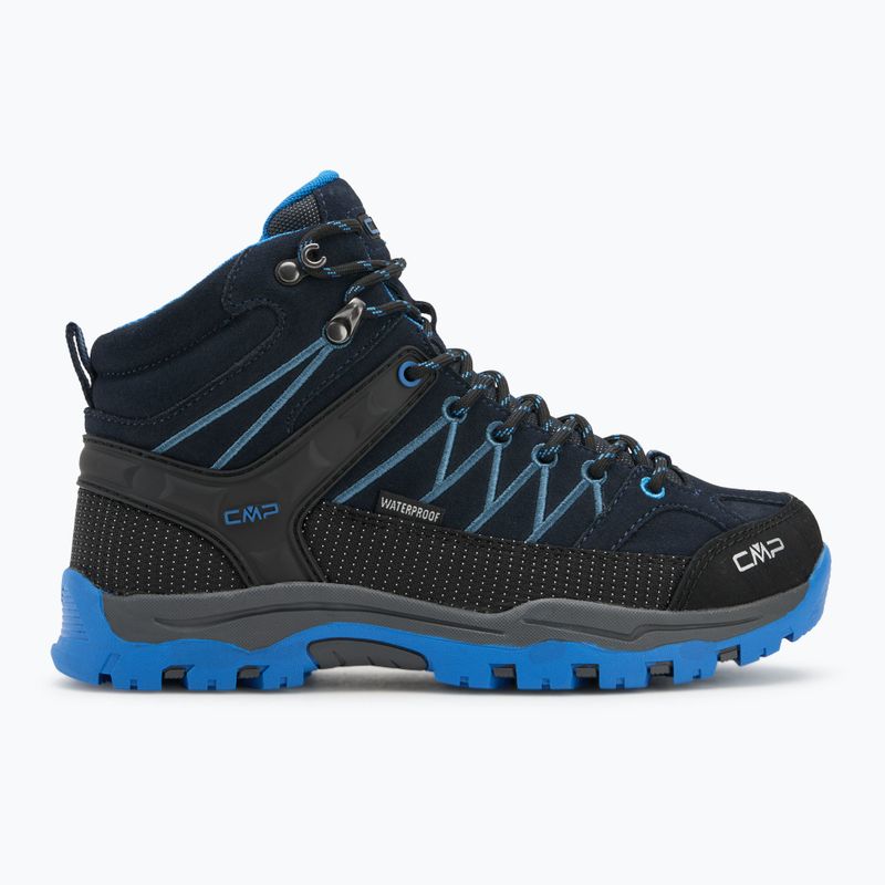 Junior's trekking boots CMP Rigel Mid Wp b.blue/bluestone/royal blue 2