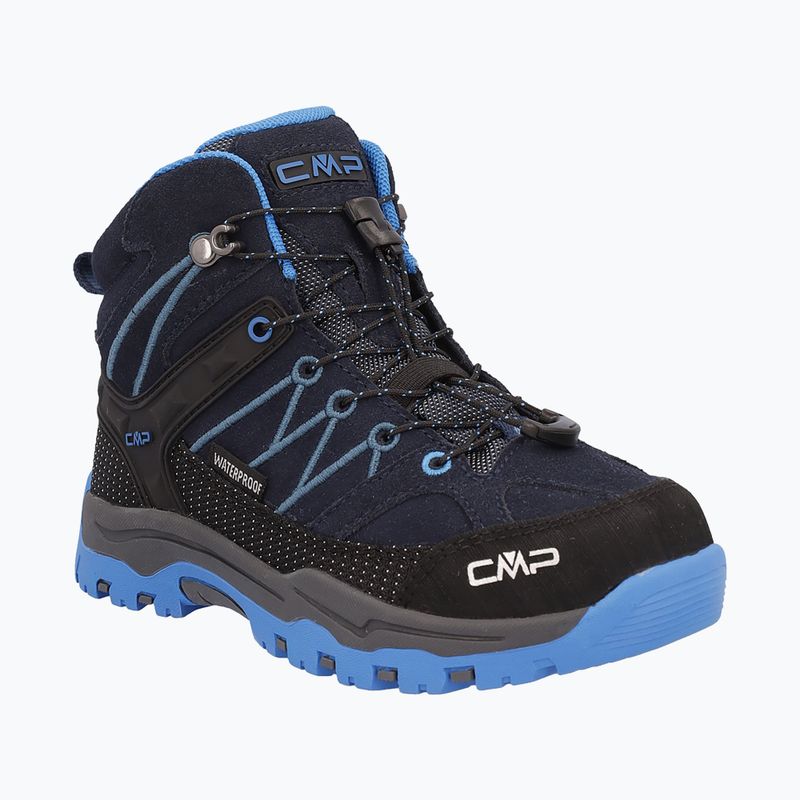 Junior's trekking boots CMP Rigel Mid Wp b.blue/bluestone/royal blue 8