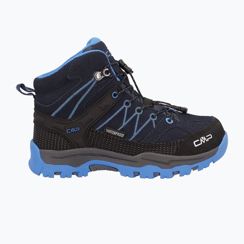 Junior's trekking boots CMP Rigel Mid Wp b.blue/bluestone/royal blue 9