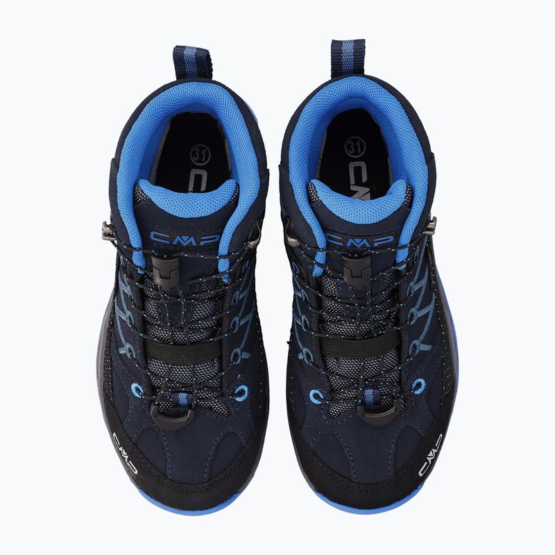 Junior's trekking boots CMP Rigel Mid Wp b.blue/bluestone/royal blue 13
