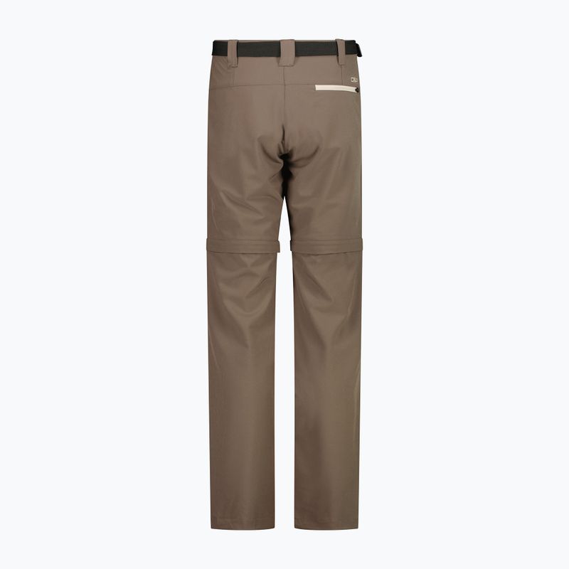 Women's trekking trousers CMP 3T51446 Zip Off toffee 2