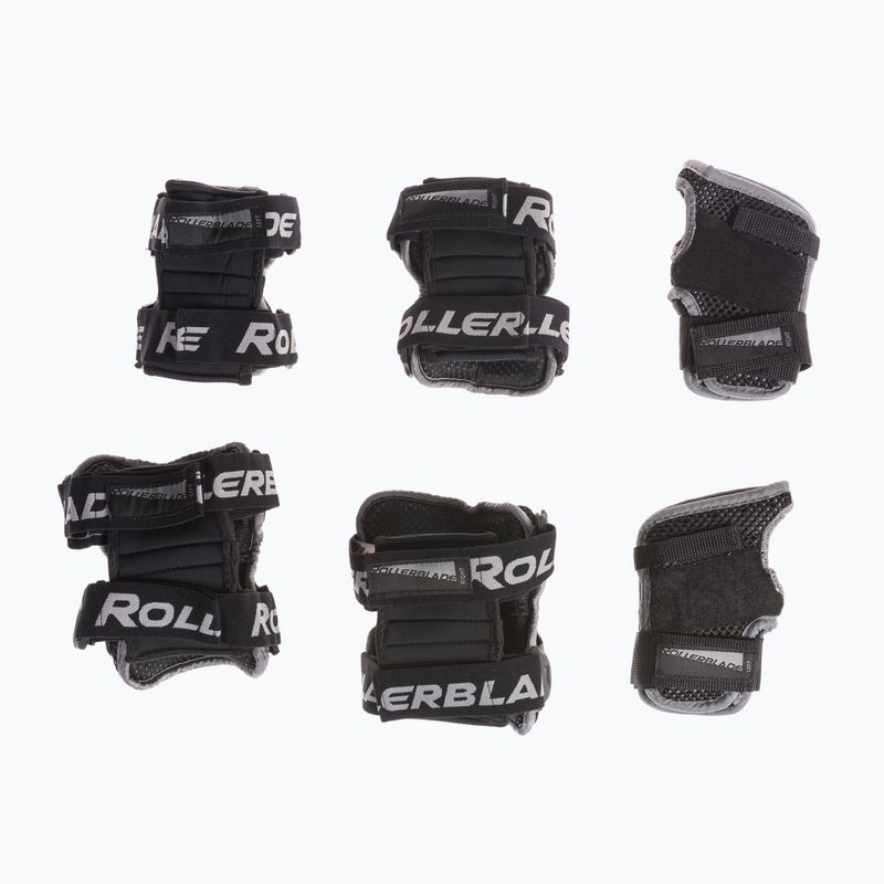 Rollerblade men's X-Gear 3 Pack Protectors set black 067P0100 100 9