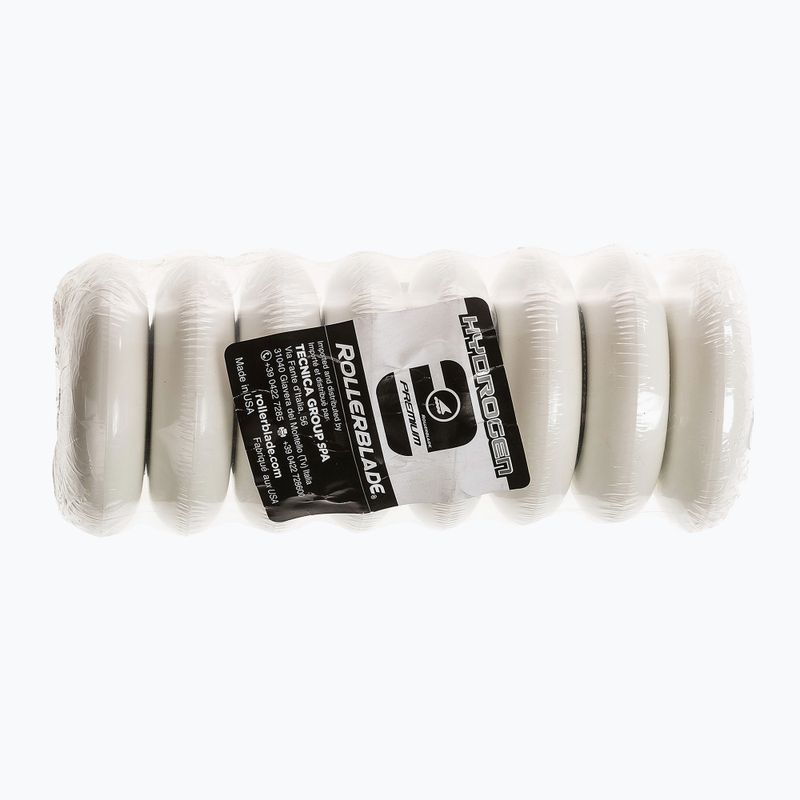 Rollerblade Hydrogen 80 mm/85A wheels 8 pcs white. 5