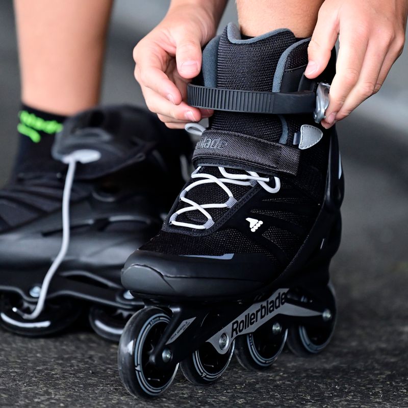 Rollerblade Zetrablade men's roller skates black 7958600816 6