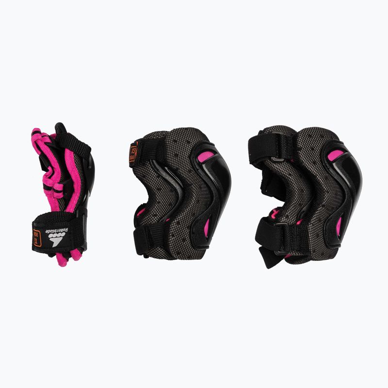 Rollerblade Skate Gear Junior 3 Pack Children's Protectors Set Black 069P0300 7Y9 8