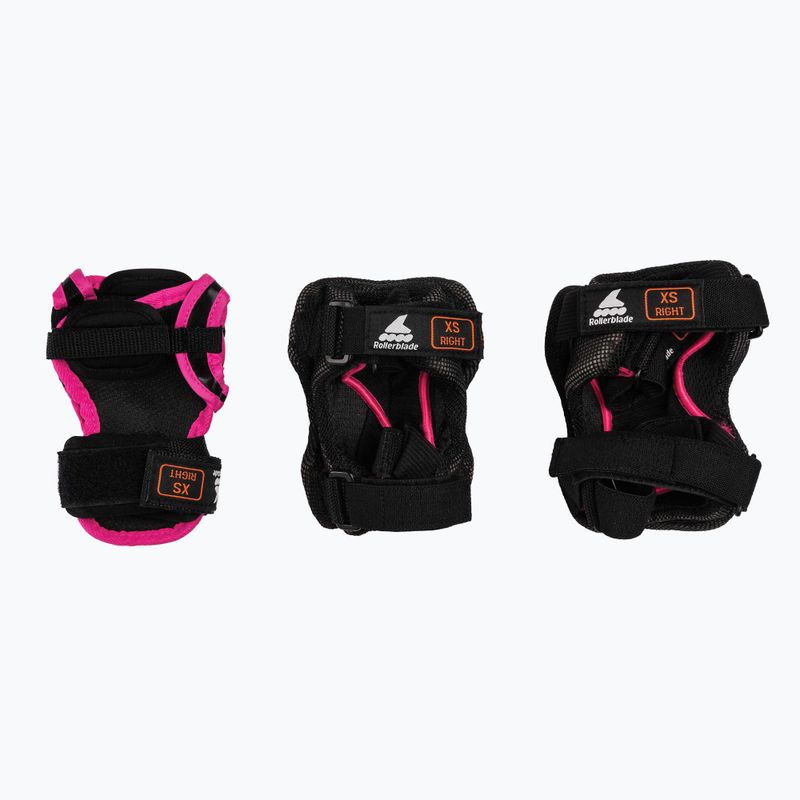 Rollerblade Skate Gear Junior 3 Pack Children's Protectors Set Black 069P0300 7Y9 9