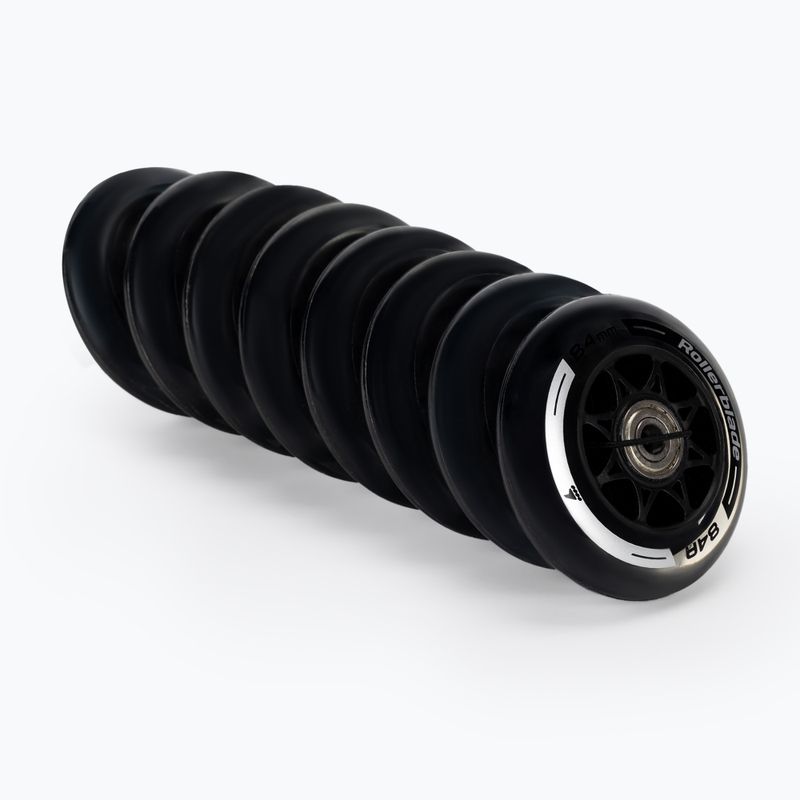 Rollerblade rollerblade wheels 84/84A+SG7+8mmsp 8 pcs black 06951200000 2