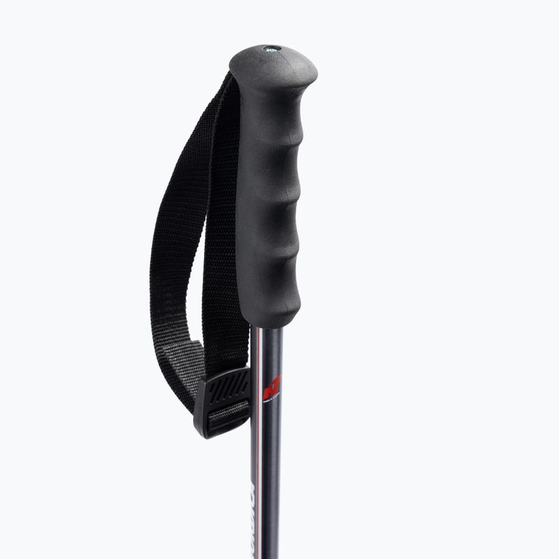 Nordica ski poles ALPINE TI 16 MM grey-red 0B080800001 3