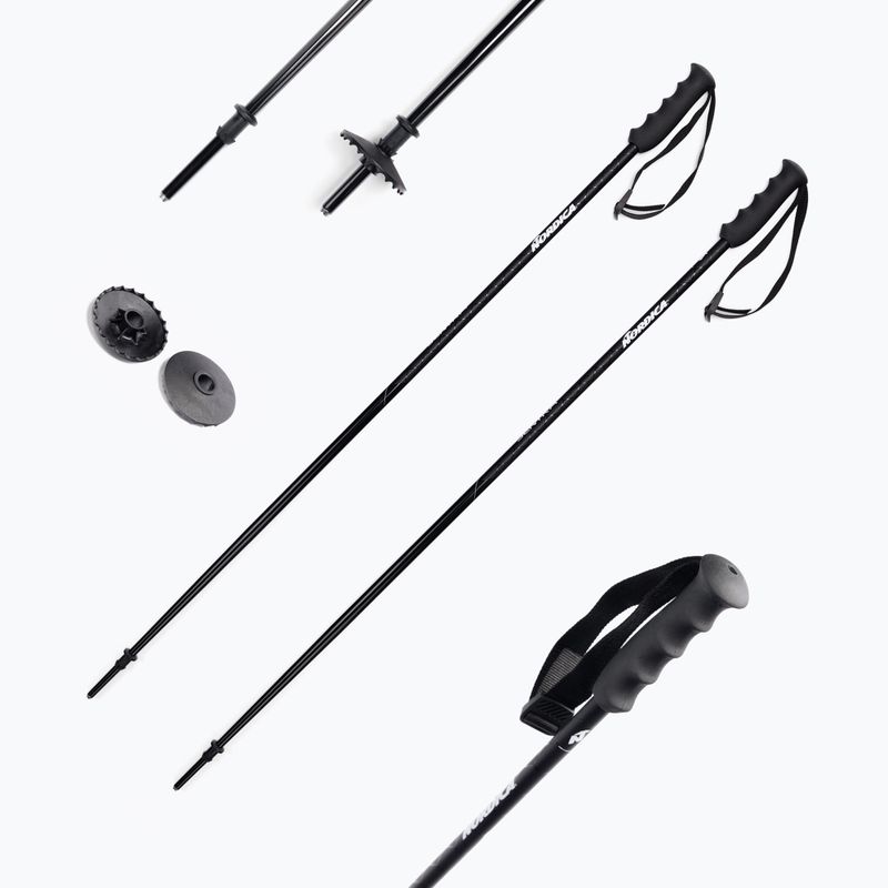 Nordica ALPINE TI WOMEN women's ski poles 16MM black 0B081000001 6