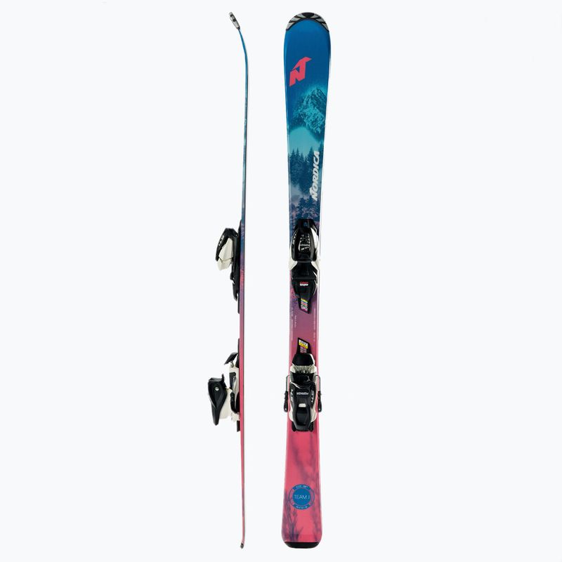 Children's downhill skis Nordica TEAM J + J4.5 FDT blue 0A0342MF001 2