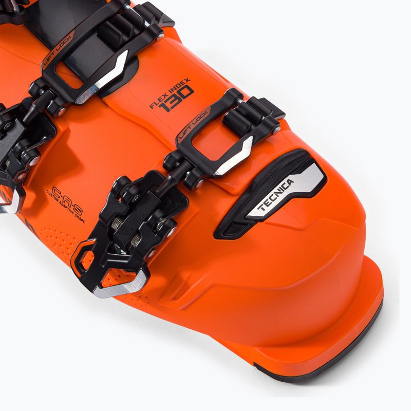 Men's Tecnica Mach1 130 MV ski boots orange 10193100D55 6