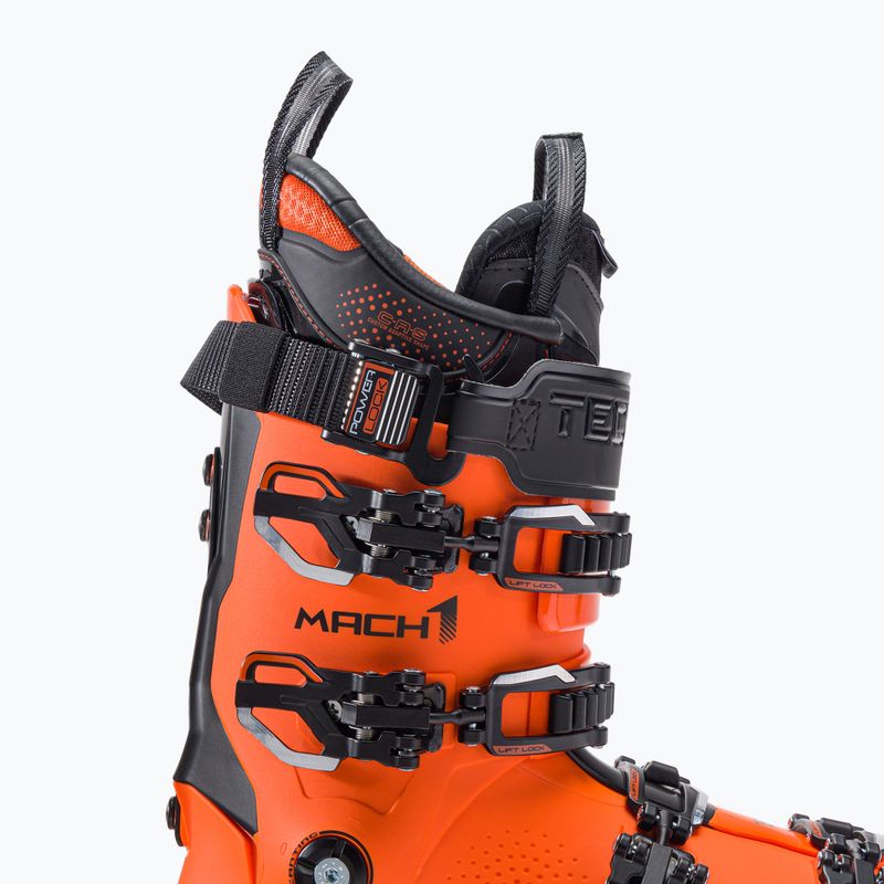 Men's Tecnica Mach1 130 MV ski boots orange 10193100D55 7
