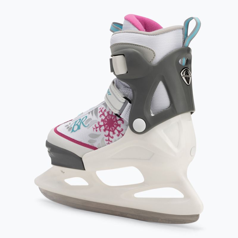 Children's skates Bladerunner Micro Ice G white/red 3