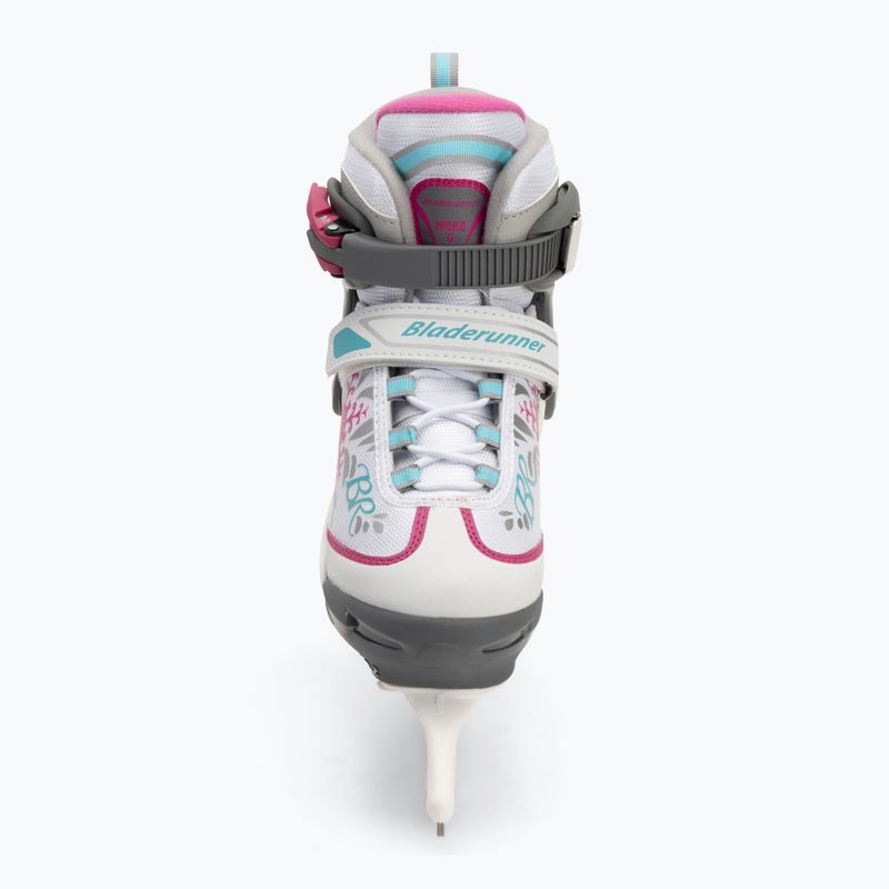 Children's skates Bladerunner Micro Ice G white/red 4