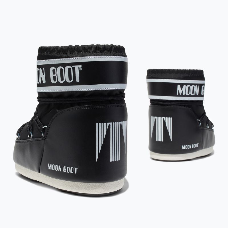 Women's Moon Boot Icon Low Nylon black 8
