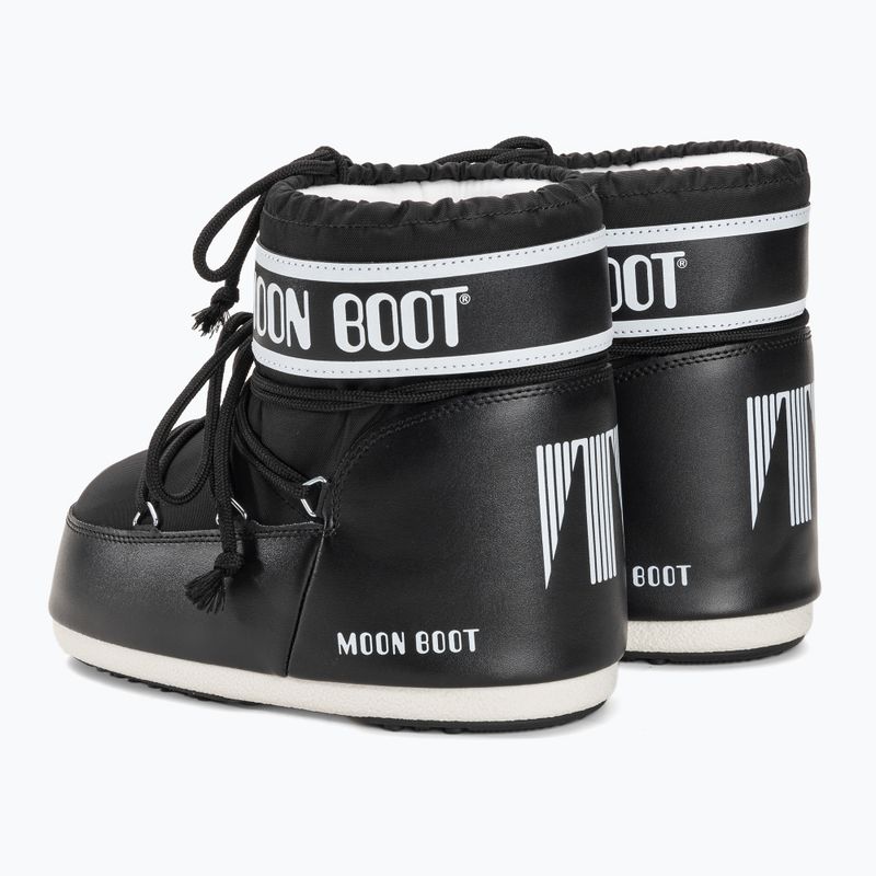 Women's Moon Boot Icon Low Nylon black 3