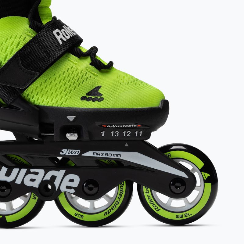 Rollerblade Microblade children's roller skates yellow 7102000215 6