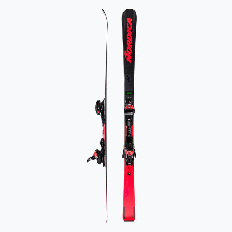 Nordica DOBERMANN SPITFIRE 72 RB + XCELL 12 FDT downhill skis black 0A1240LB 001 2