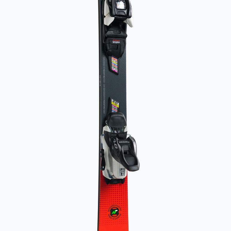 Children's downhill skis Nordica DOBERMANN Combi Pro S FDT + Jr 7.0 black/red 0A1330ME001 7