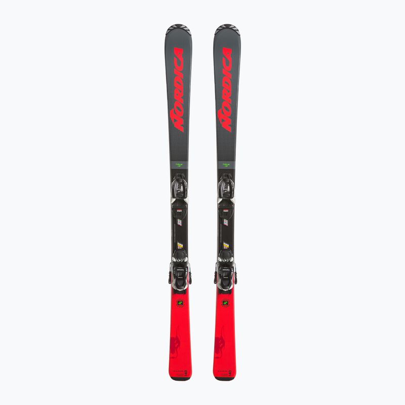 Children's downhill skis Nordica Team J R + J7.0 FDT grey/red