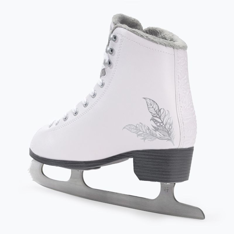 Women's figure skates Bladerunner Aurora white and silver 0G120400 862 3