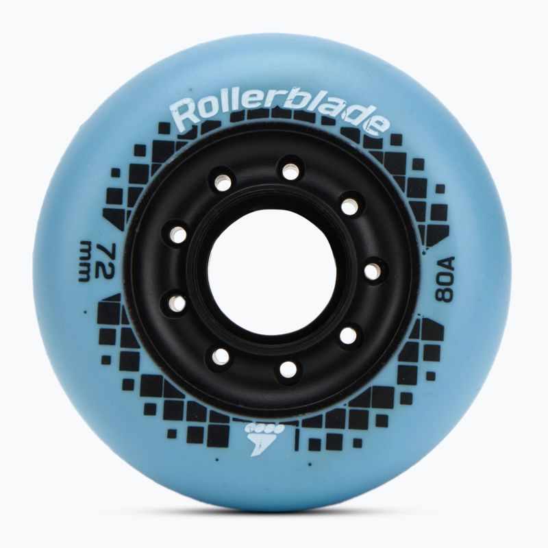 Rollerblade Apex XC 72 mm/80A rollerblade wheels 4 pcs light blue