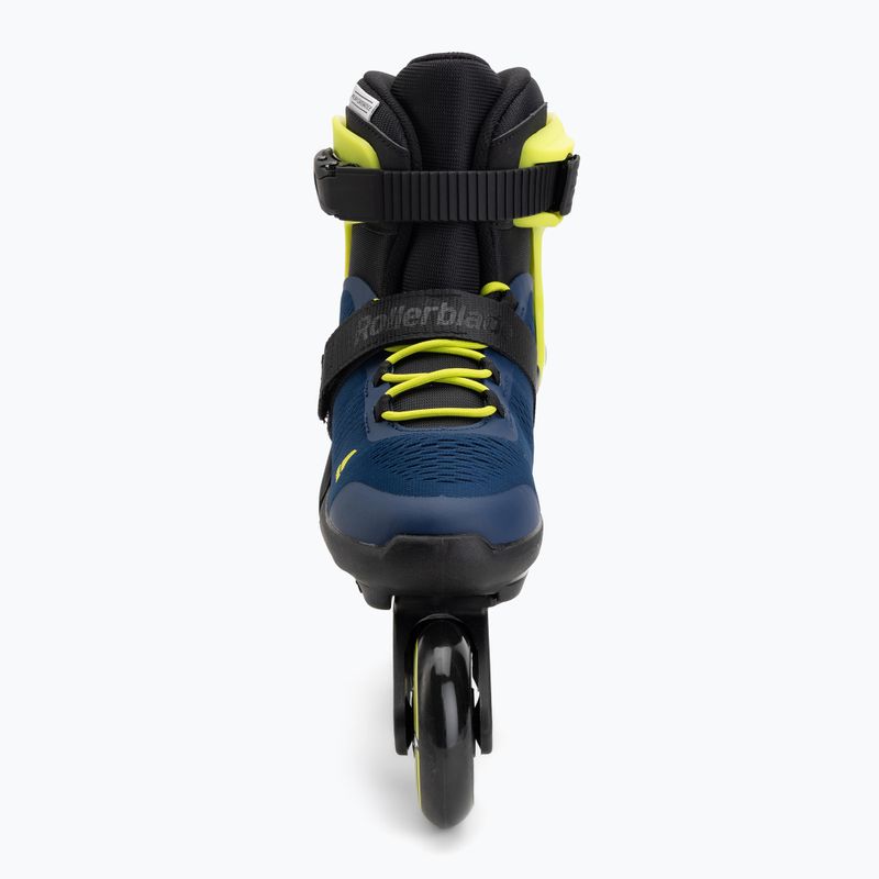 Children's roller skates Rollerblade Microblade 3WD Jr blue royal/lime 4