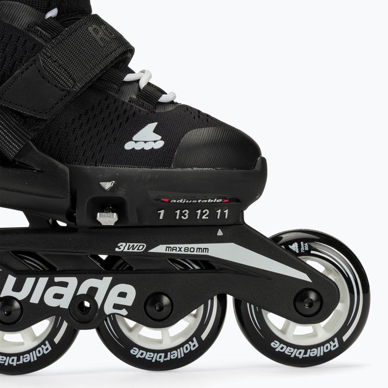Rollerblade Microblade children's roller skates black/white 7