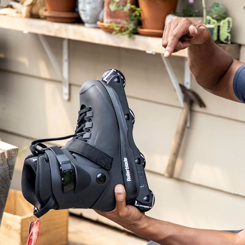 Rollerblade Blank SK men's roller skates black 07222600100 20