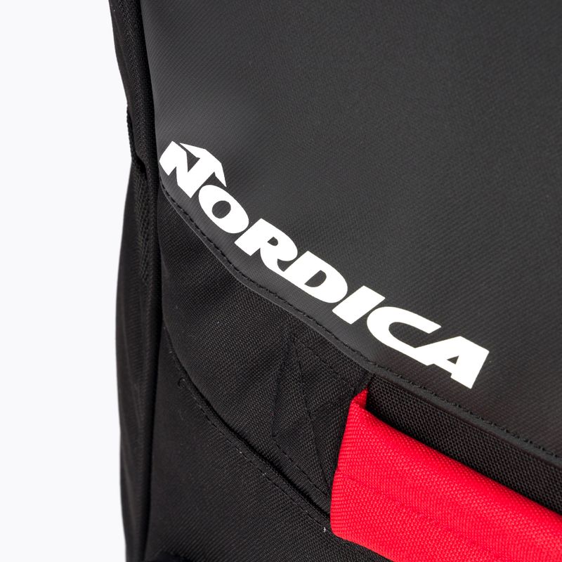 Nordica Race XL Duffle Roller Doberman travel bag black and red 0N304301741 5