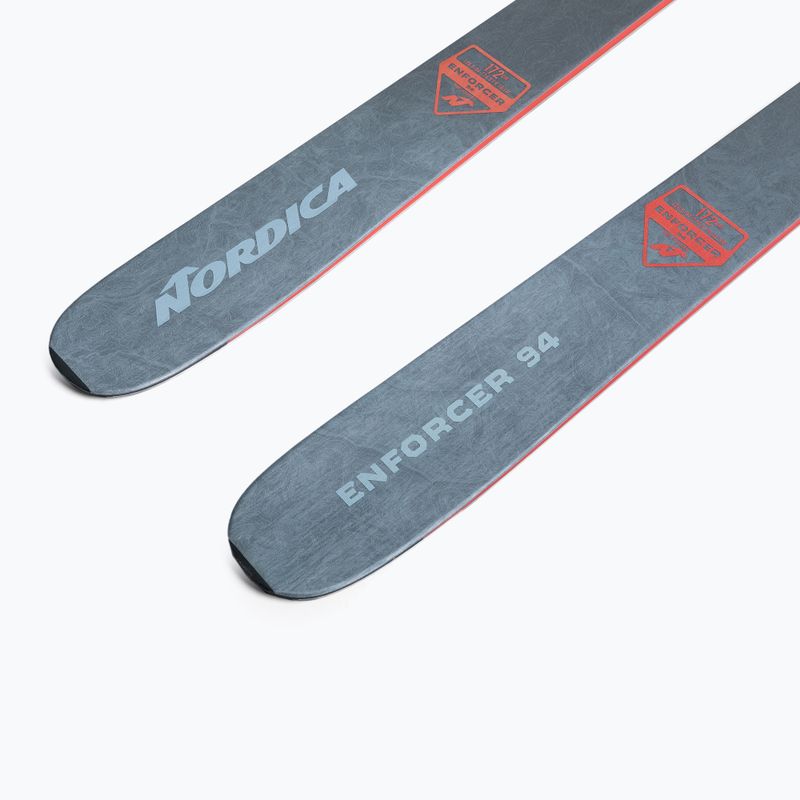 Nordica ENFORCER 94 Flat grey-red downhill skis 0A230800001 6