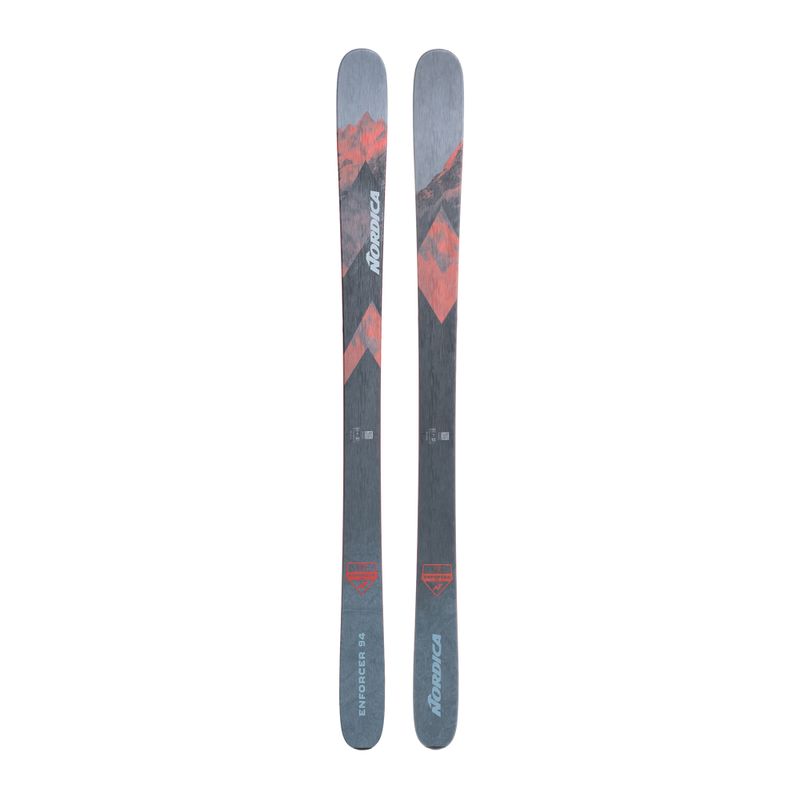 Nordica ENFORCER 94 Flat grey-red downhill skis 0A230800001 10