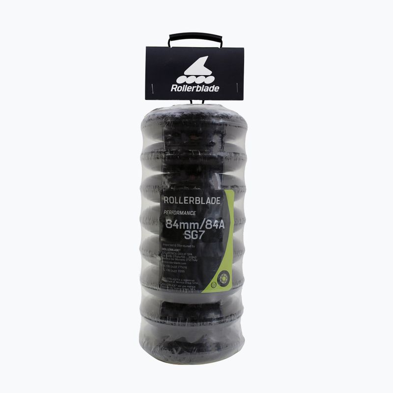 Rollerblade Wheels XT 84MM + SG7 rollerblade wheels 8 pcs grey 06953400080 2