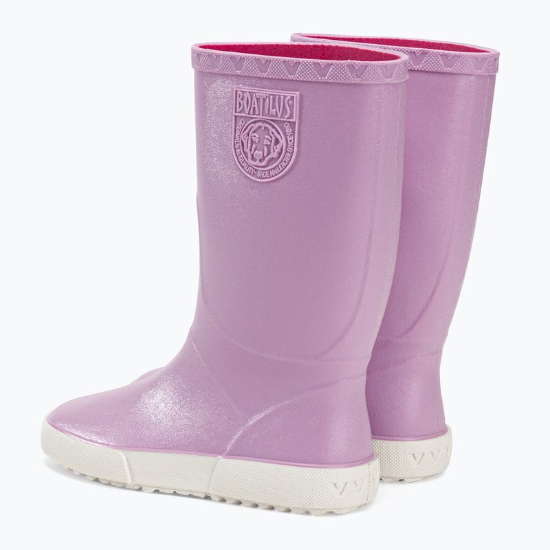 BOATILUS Nautic Youth purple children's wellingtons BO-NAUTIC-VAR.11-YOUTH 3