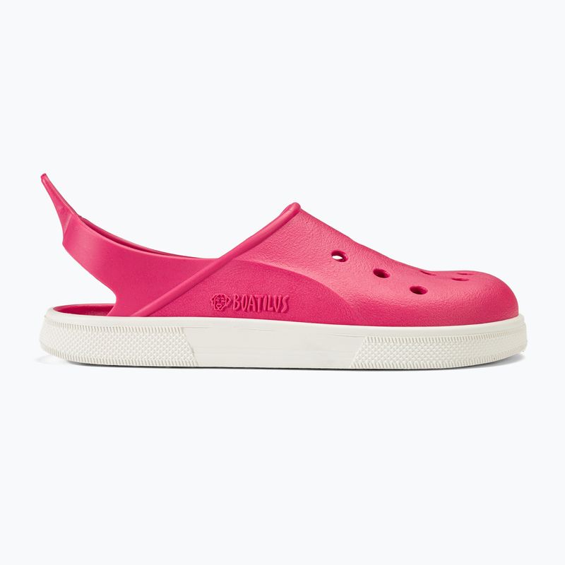 BOATILUS Cloggy fuxia/white junior sandals 2