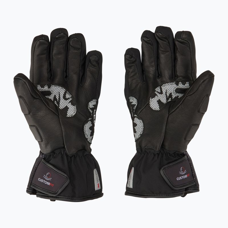 Children's ski glove Level Sq JR CF pk black 3