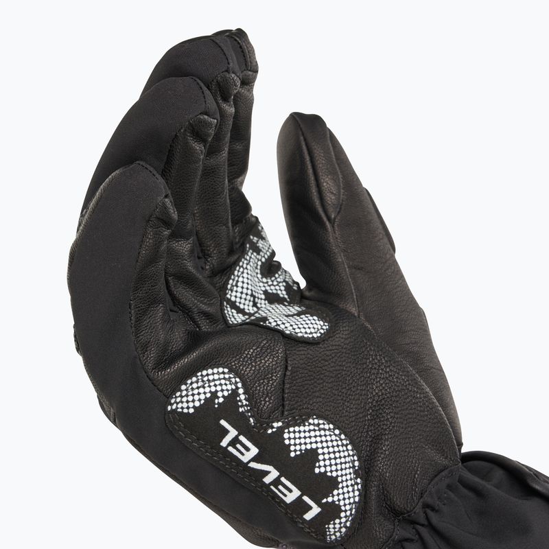 Children's ski glove Level Sq JR CF pk black 5