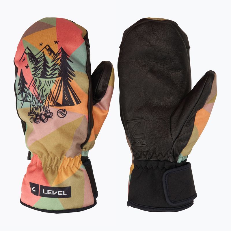 Level Vertigo Pro Mitt black/camo ski glove