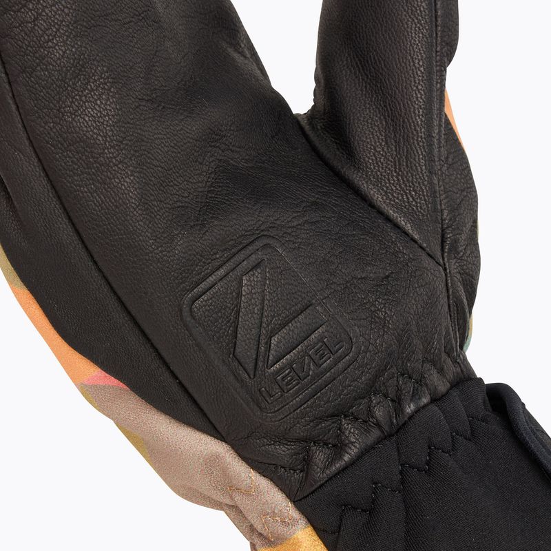 Level Vertigo Pro Mitt black/camo ski glove 5