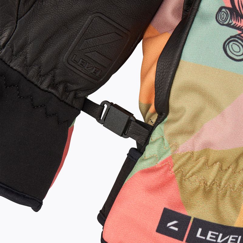 Level Vertigo Pro Mitt black/camo ski glove 6